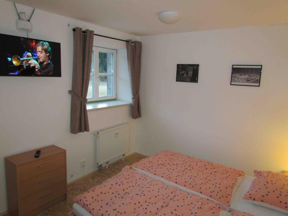 Dopravna Alzbetin Aparthotel Zelezna Ruda Bagian luar foto